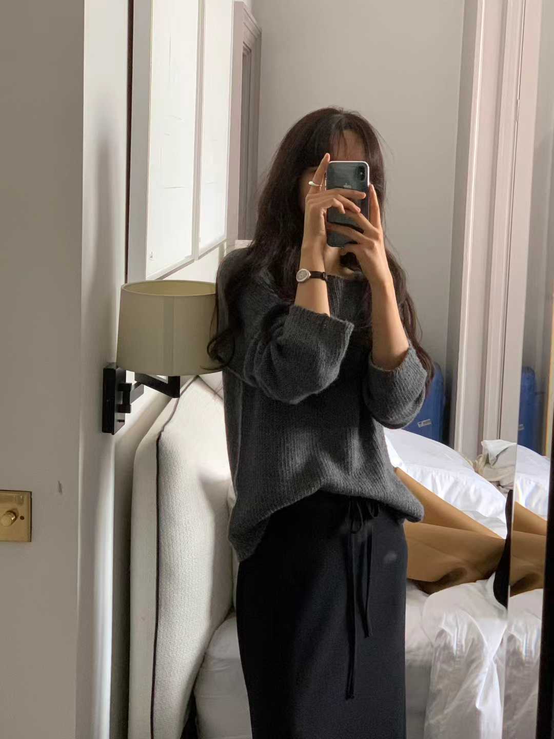 Ounce alpaca multi knit-2col