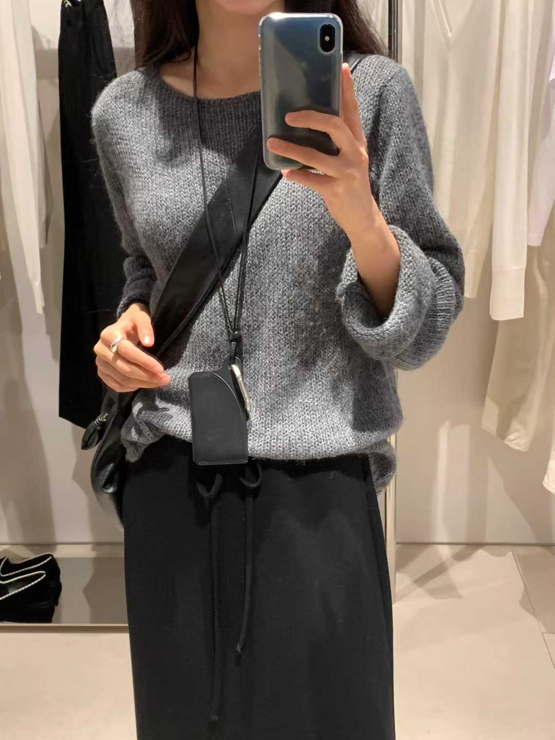 Ounce alpaca multi knit-2col