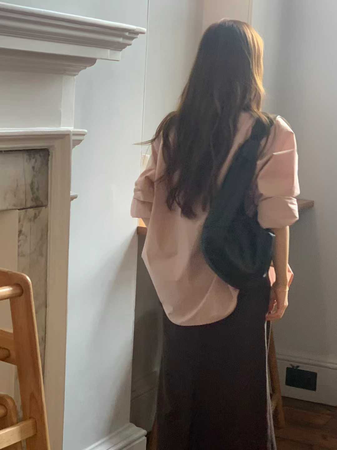 Ounce wool maxi skirt-2col