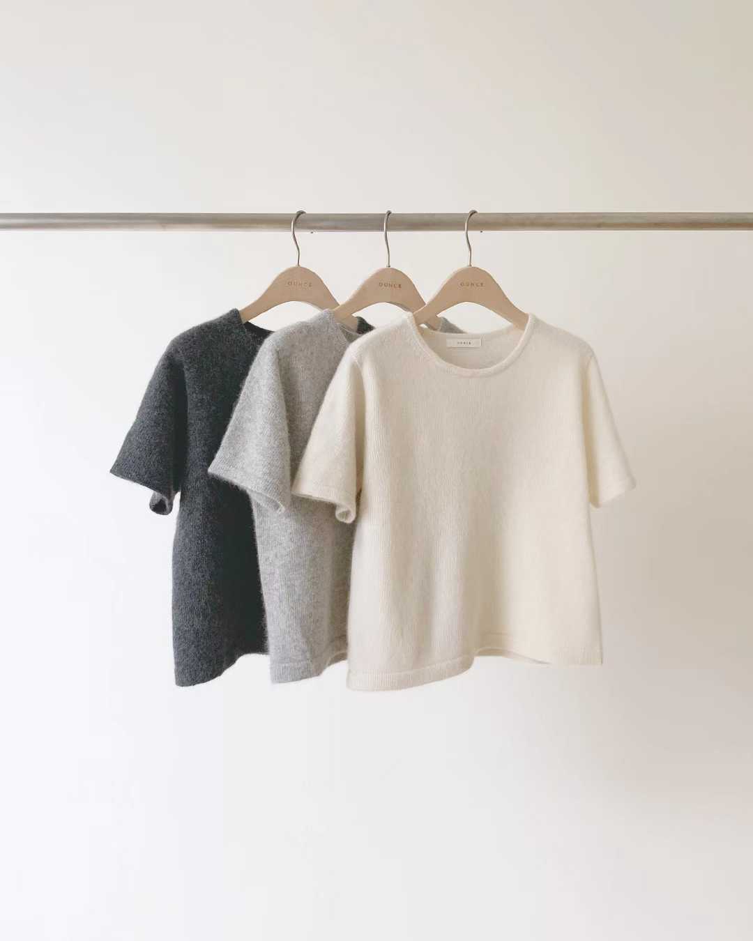 Ounce soft raccoon wholega half knit-3col