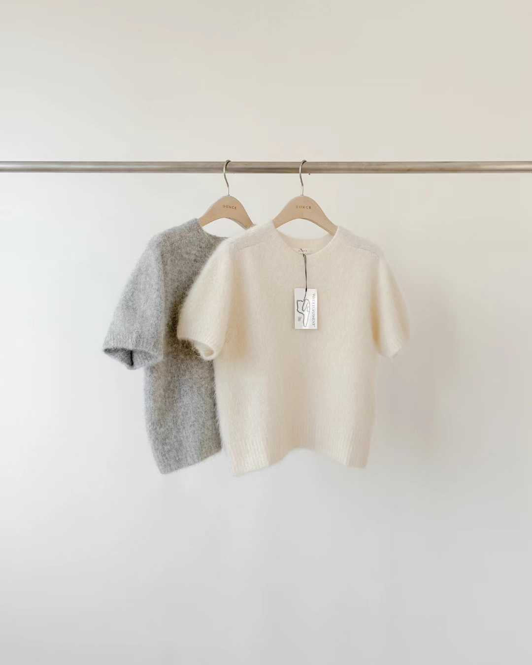 Ounce cloud half knit-2col