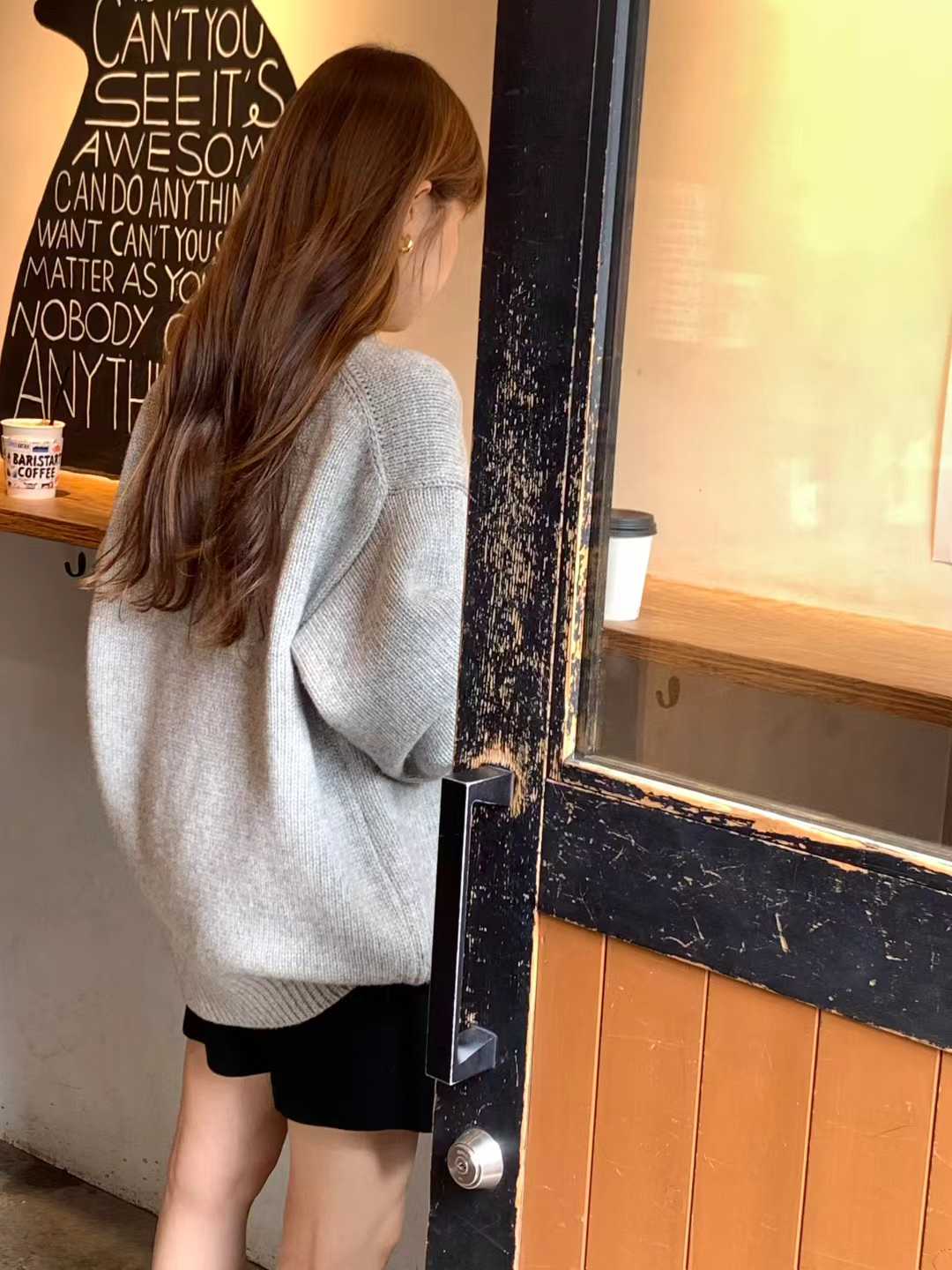 Ounce borton boxy knit-2col