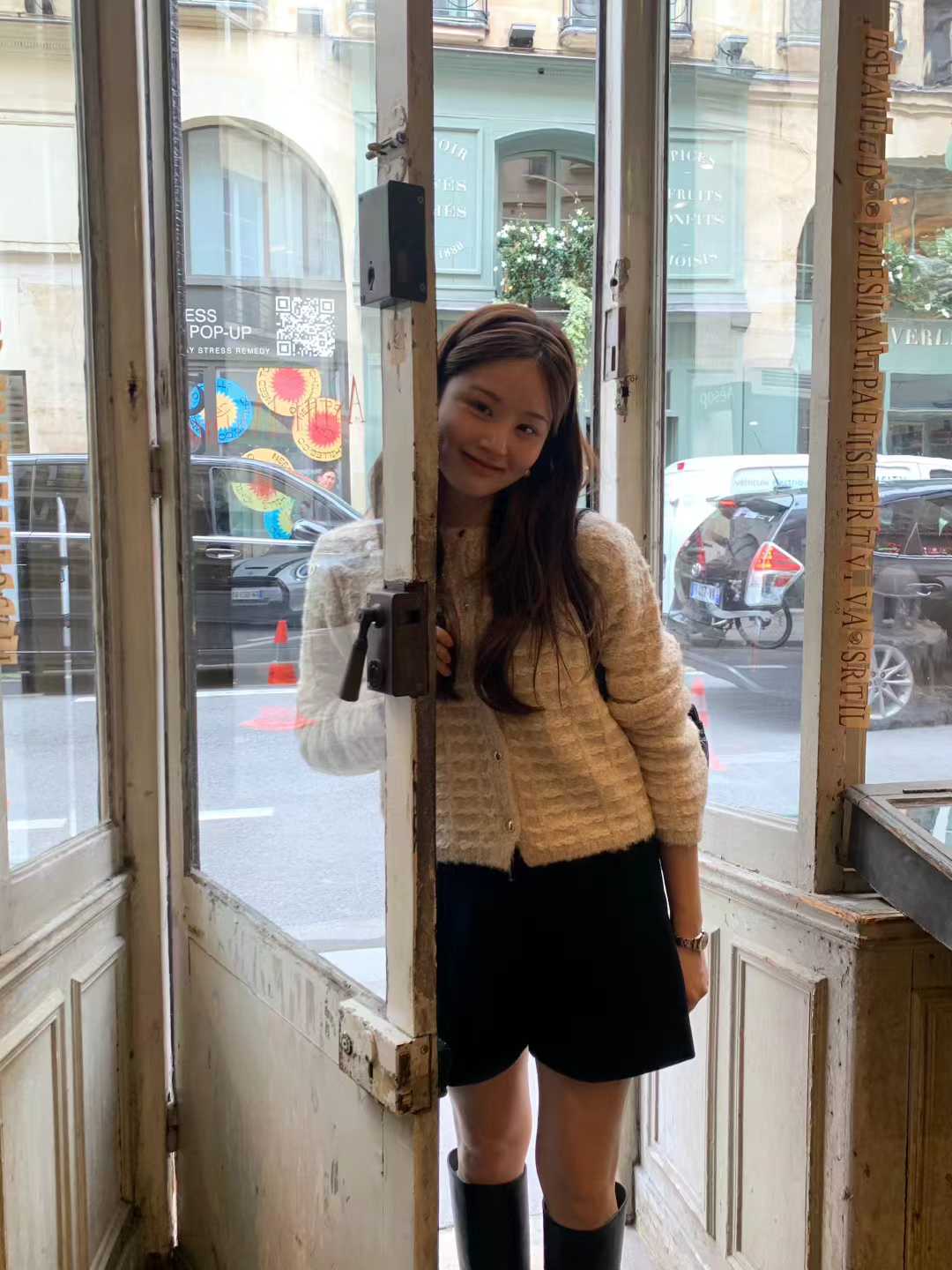 Ounce venity tweed knit jacket-3col