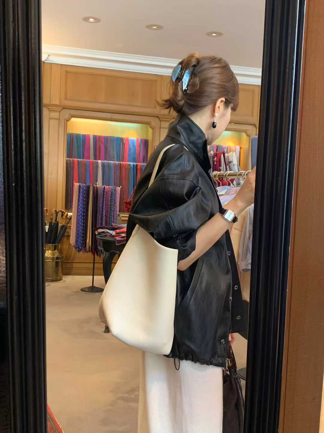Ounce park leather jumper