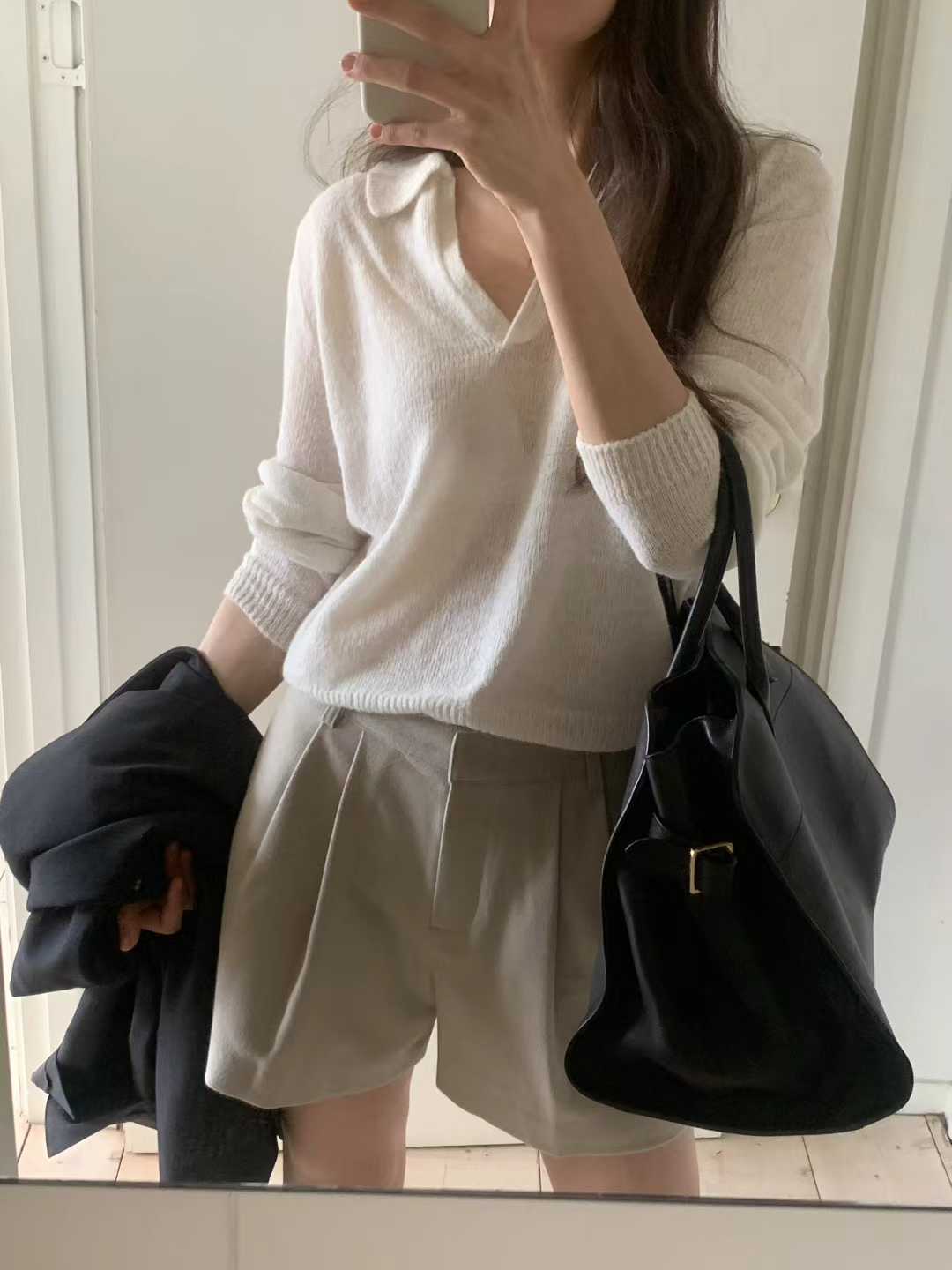 Ounce wool toff shorts-2col