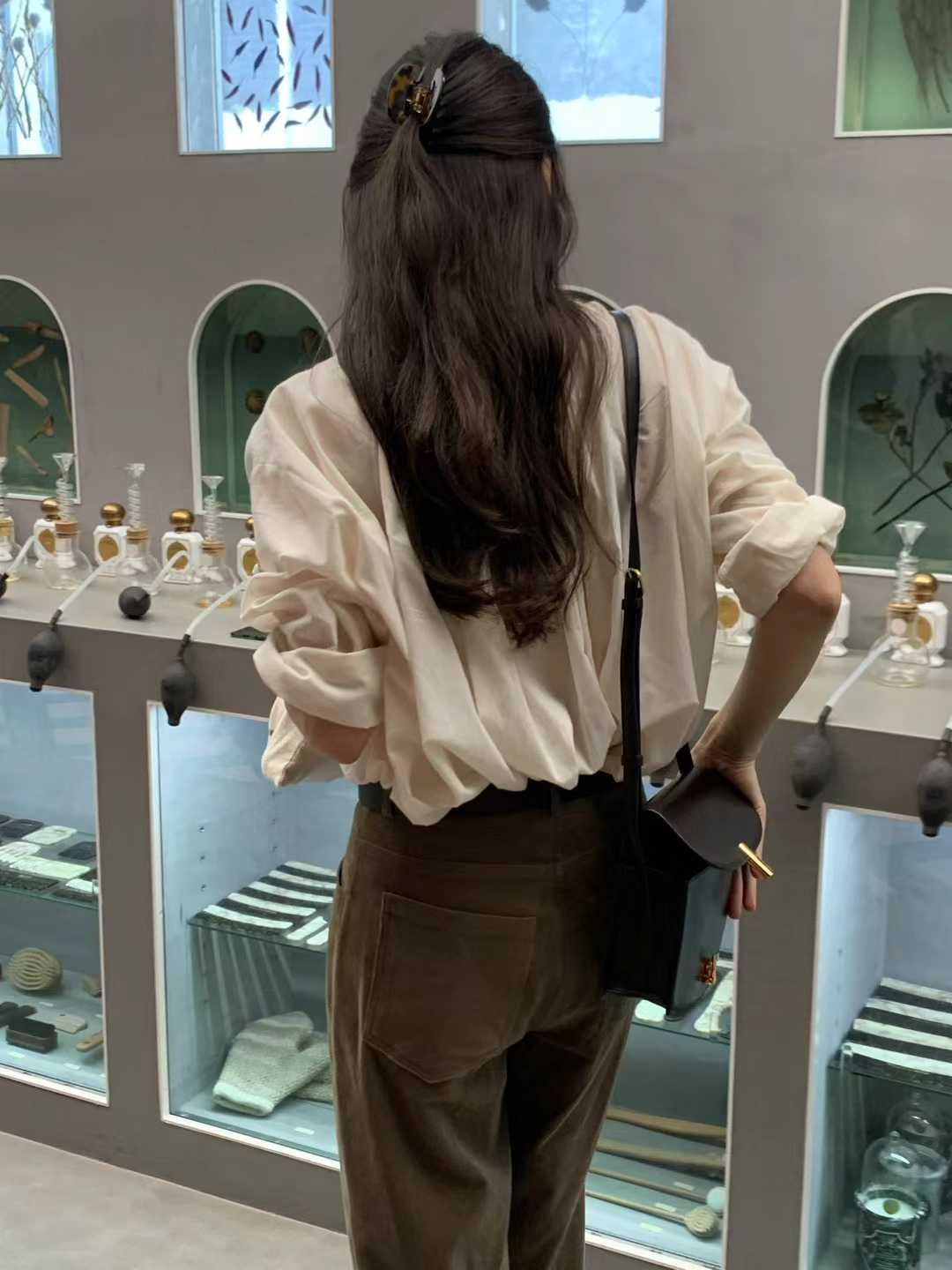 Ounce corduroy natural pants-3col