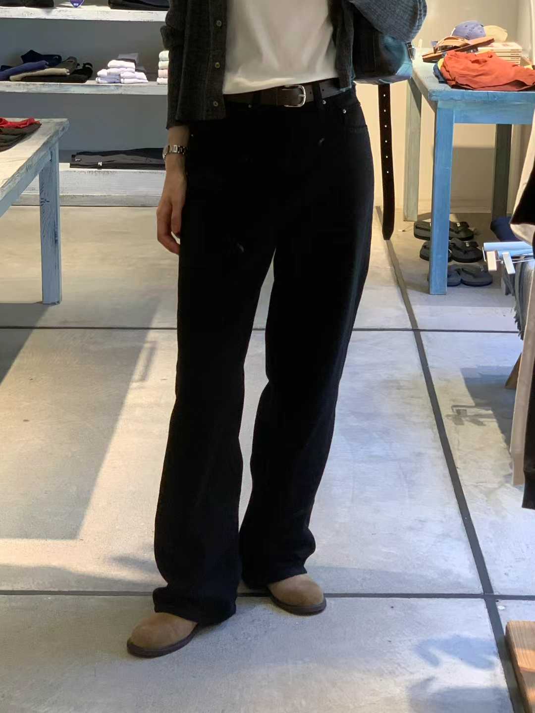 Ounce light wide pants-2col