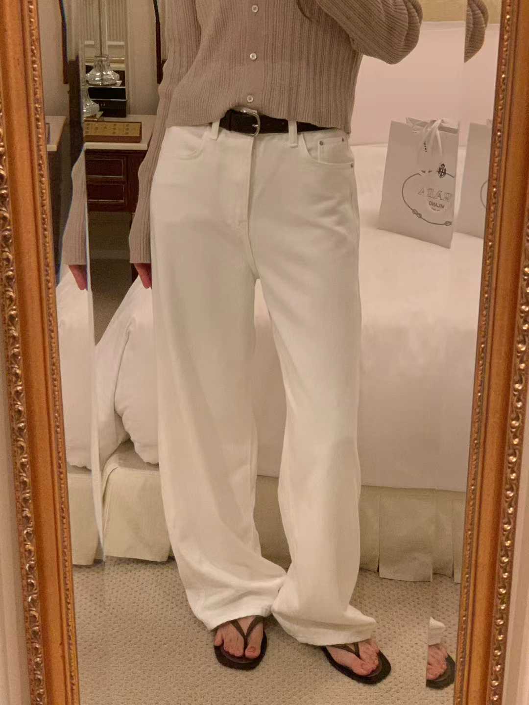 Ounce light wide pants-2col