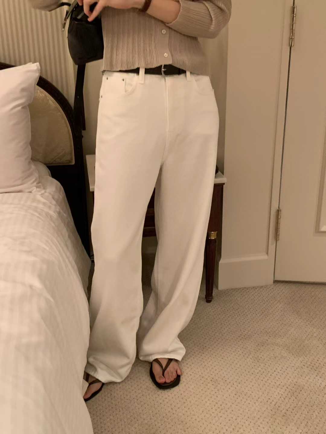 Ounce light wide pants-2col