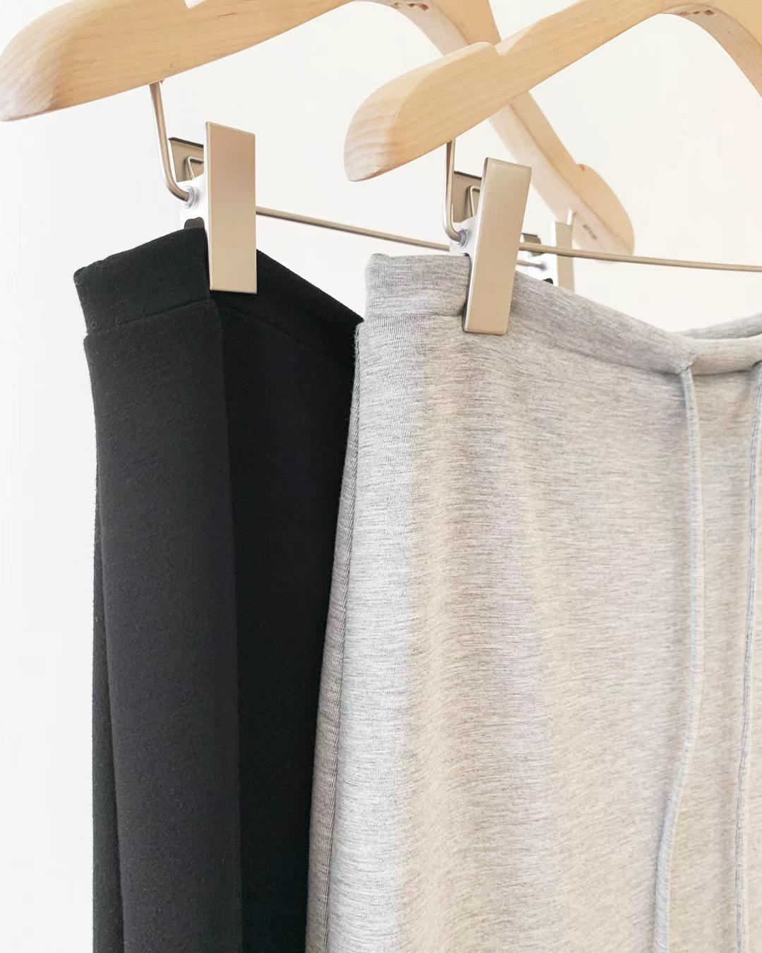 black即納 Ounce maxi string skirt-2col