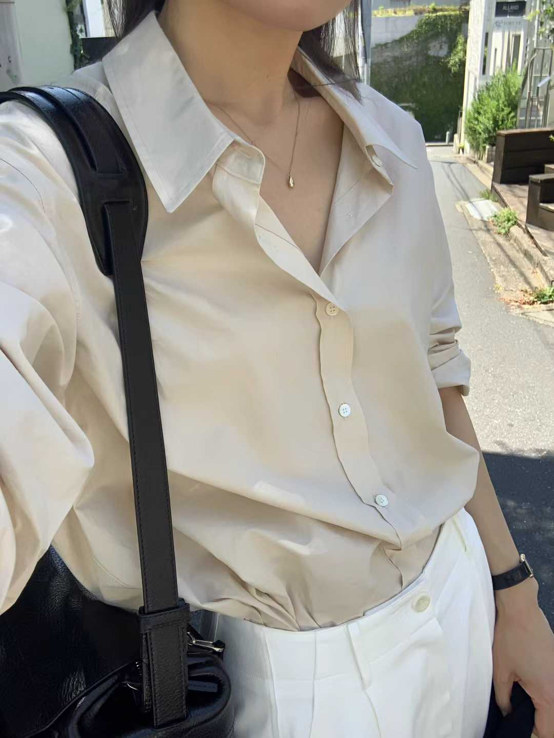 Ounce easy cotton shirt-4col