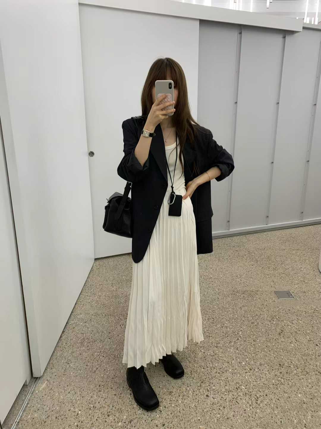 Ounce wool boxy jacket-2col