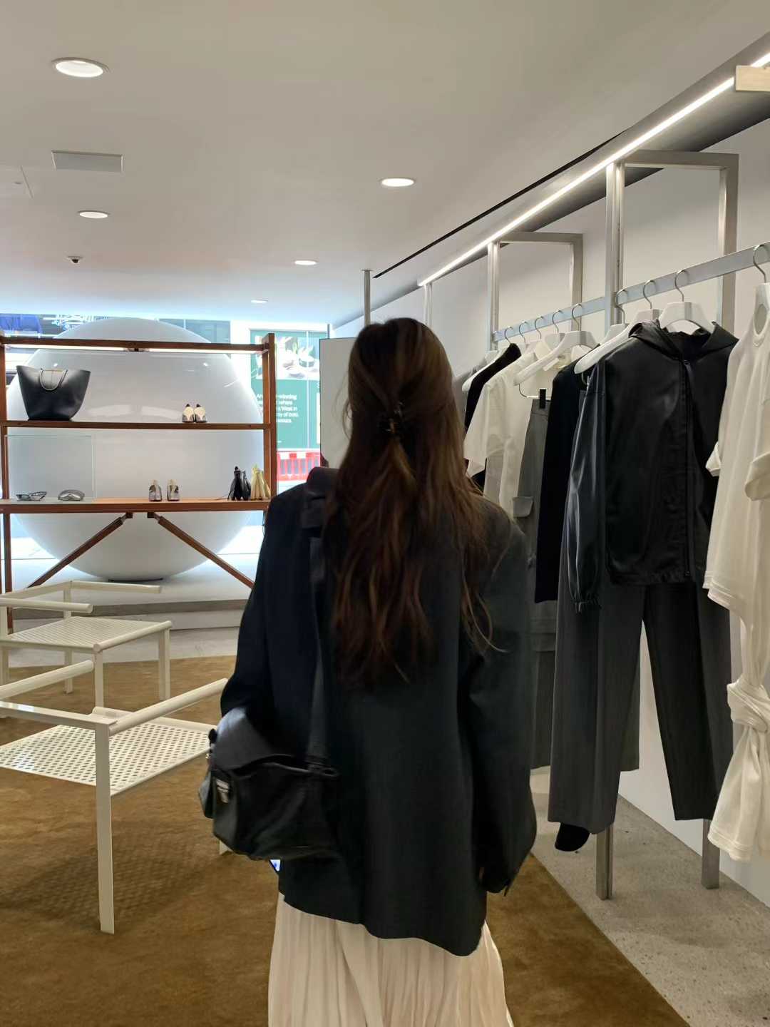 Ounce wool boxy jacket-2col