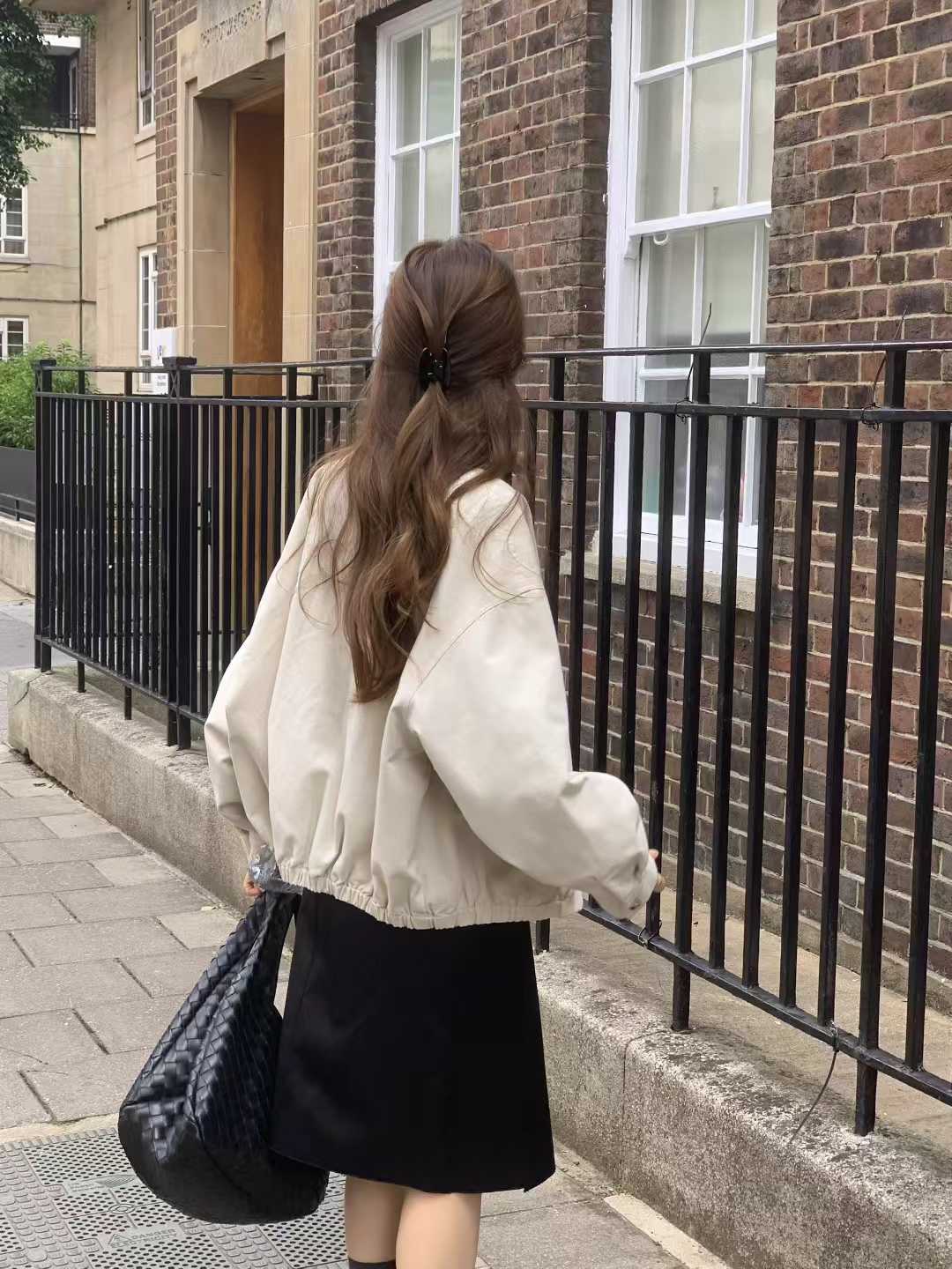 Ounce cotton blouson-2col