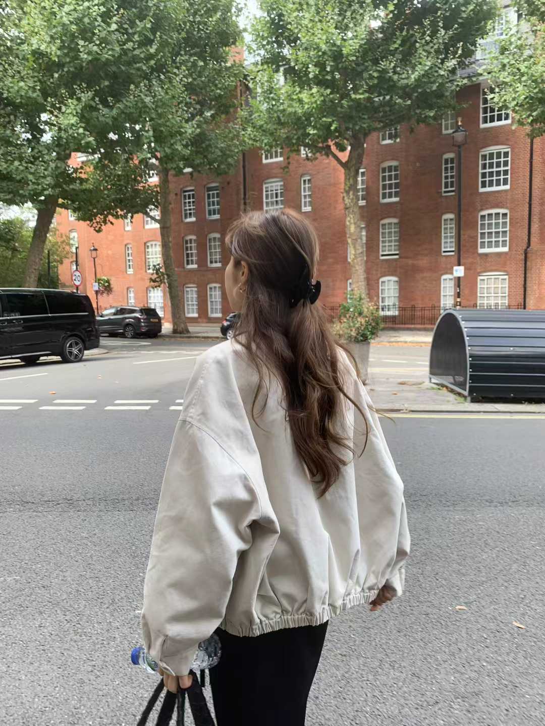 Ounce cotton blouson-2col