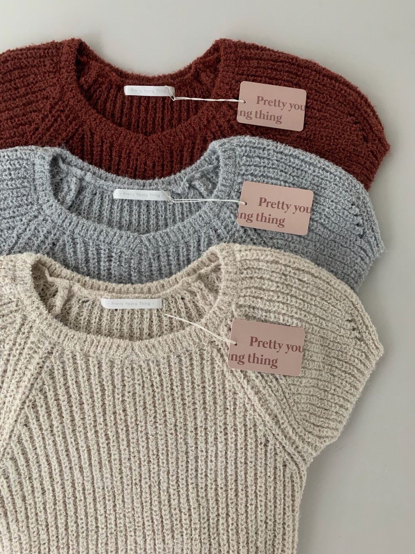 le boucle half knit-3col