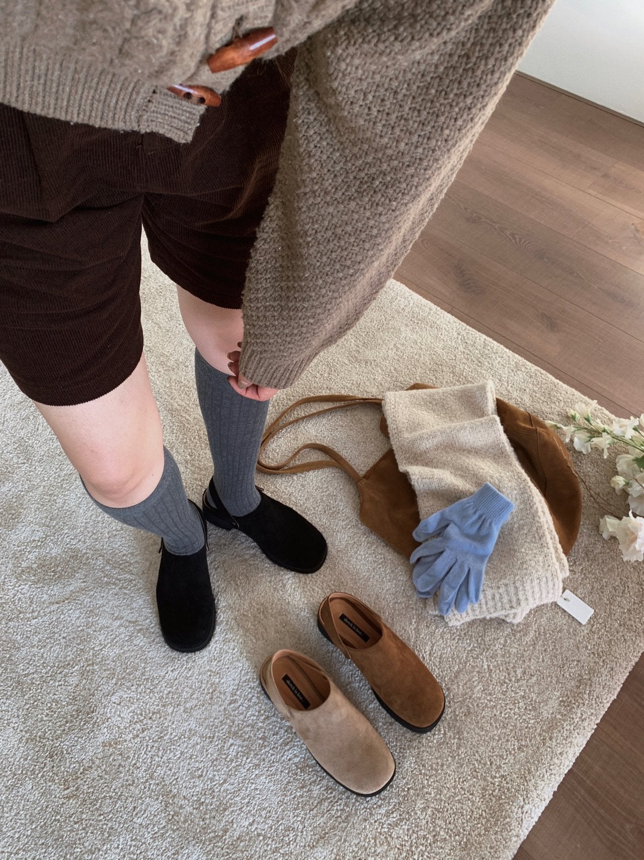 Damien platform clog-3col
