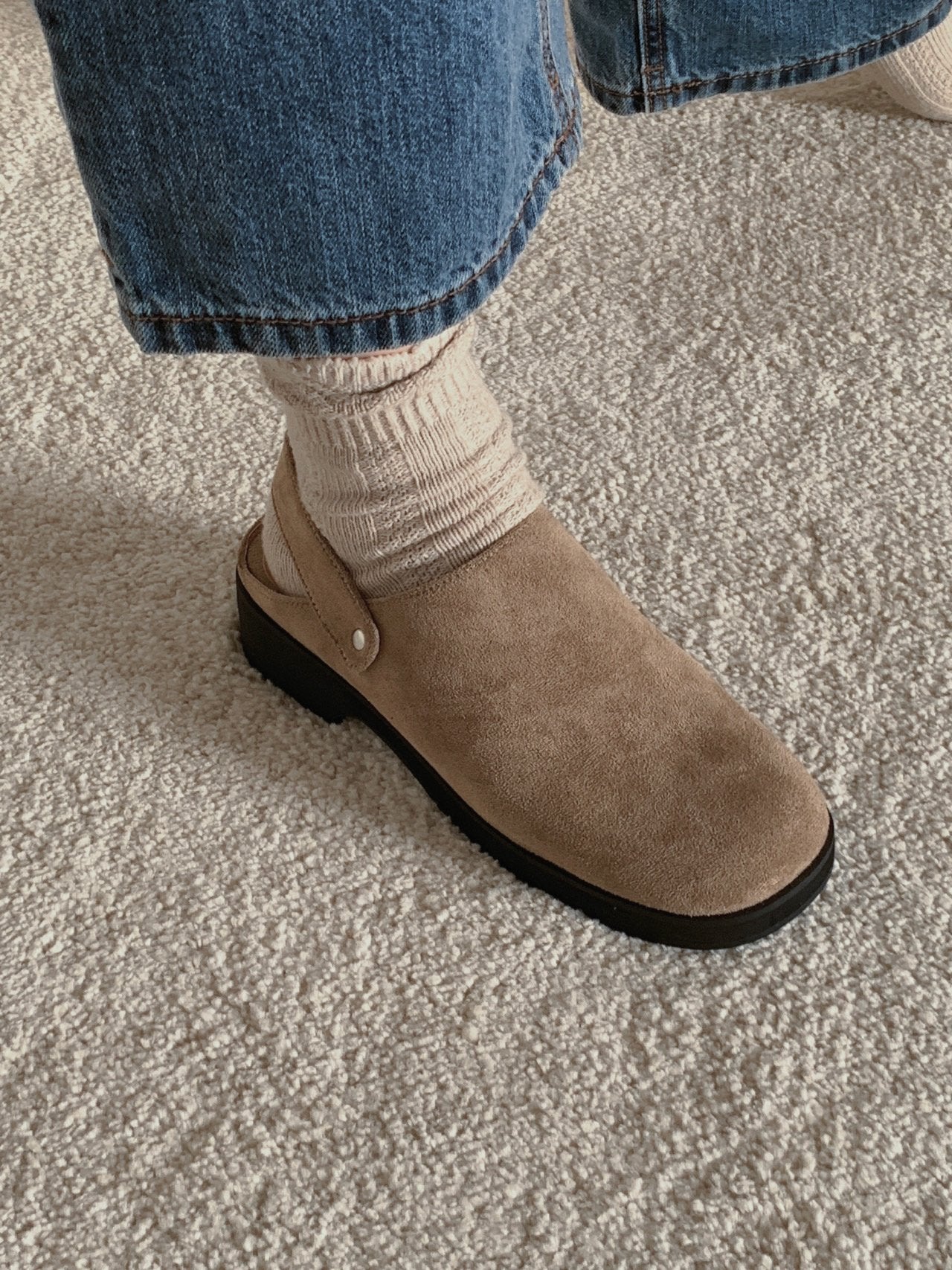 Damien platform clog-3col