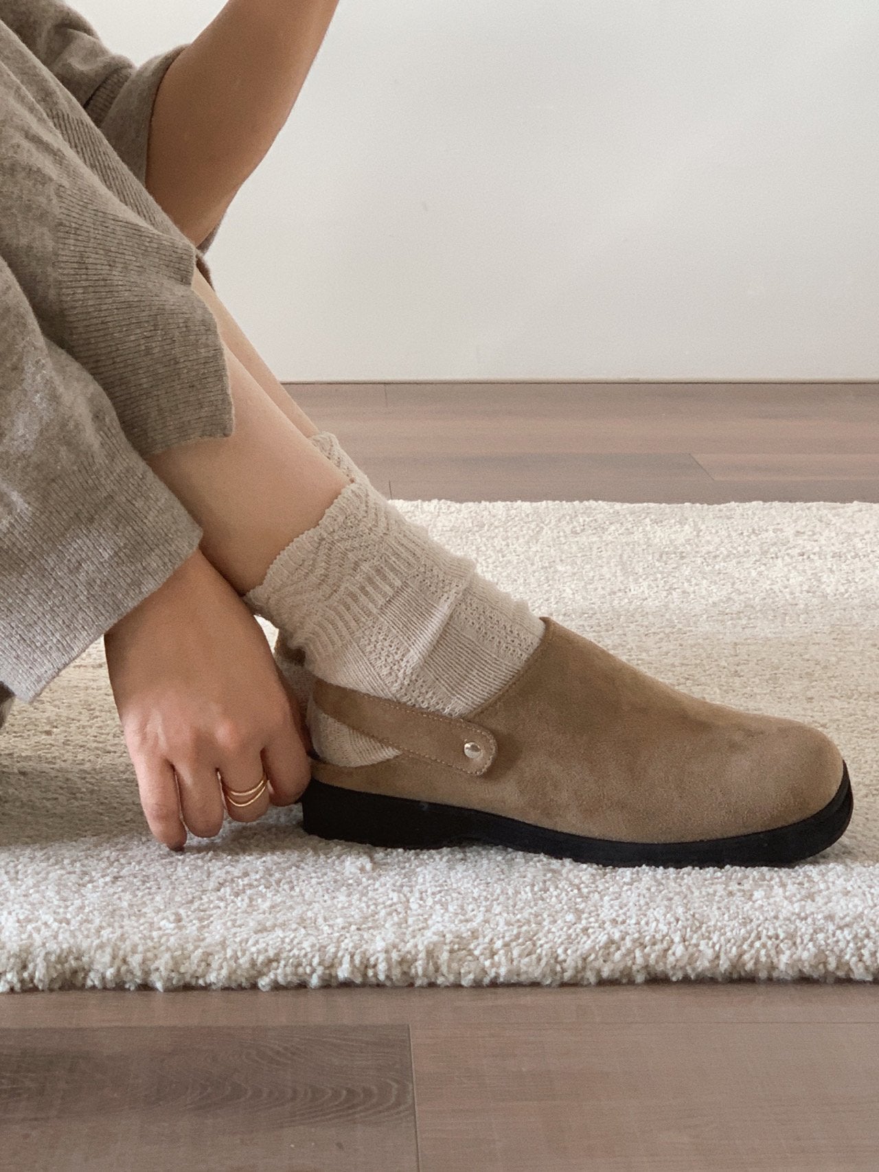 Damien platform clog-3col