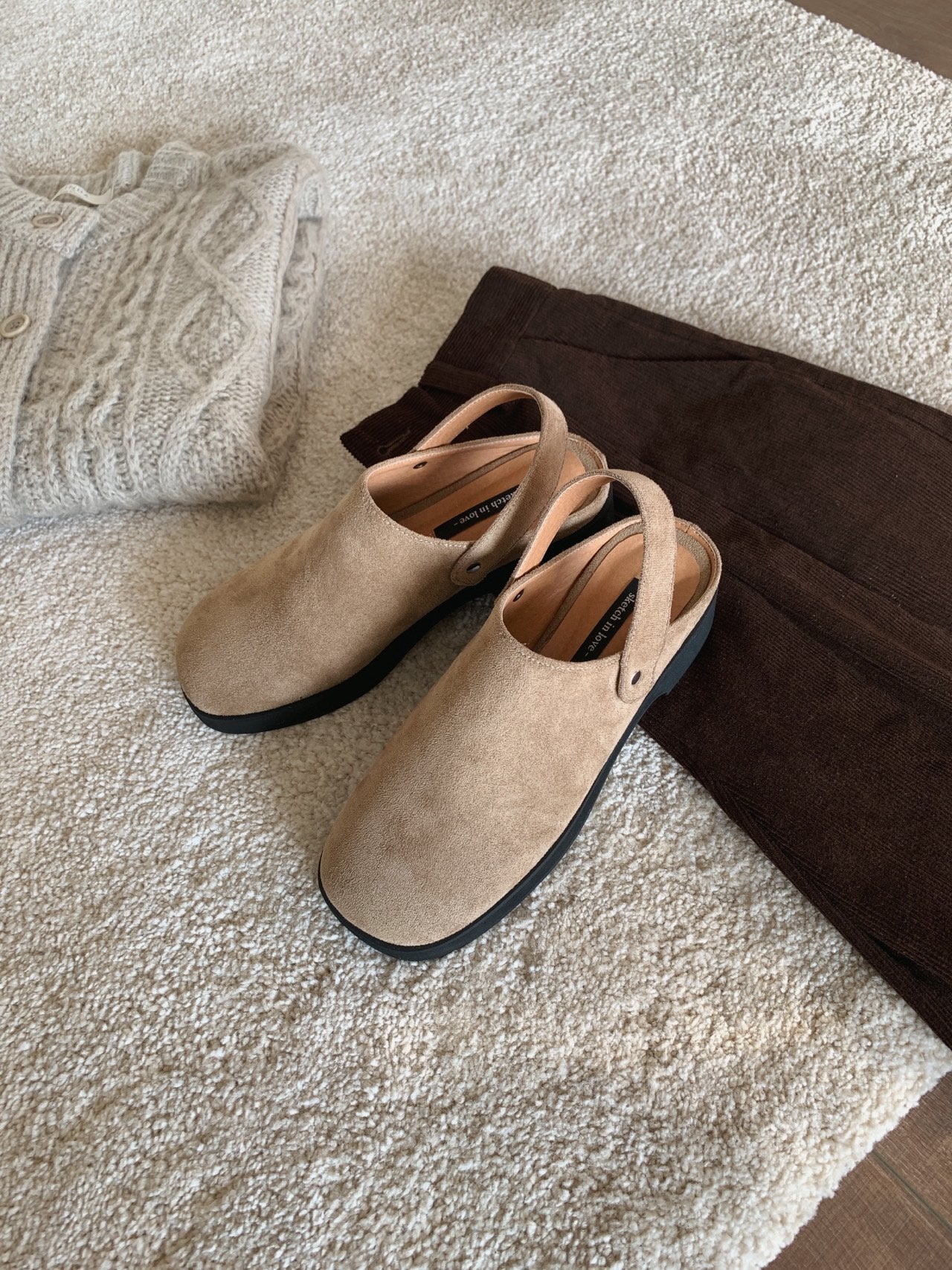 Damien platform clog-3col