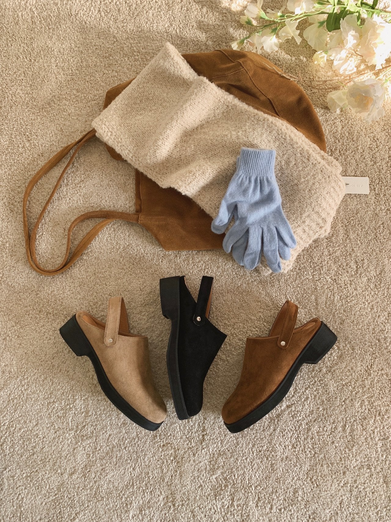 Damien platform clog-3col