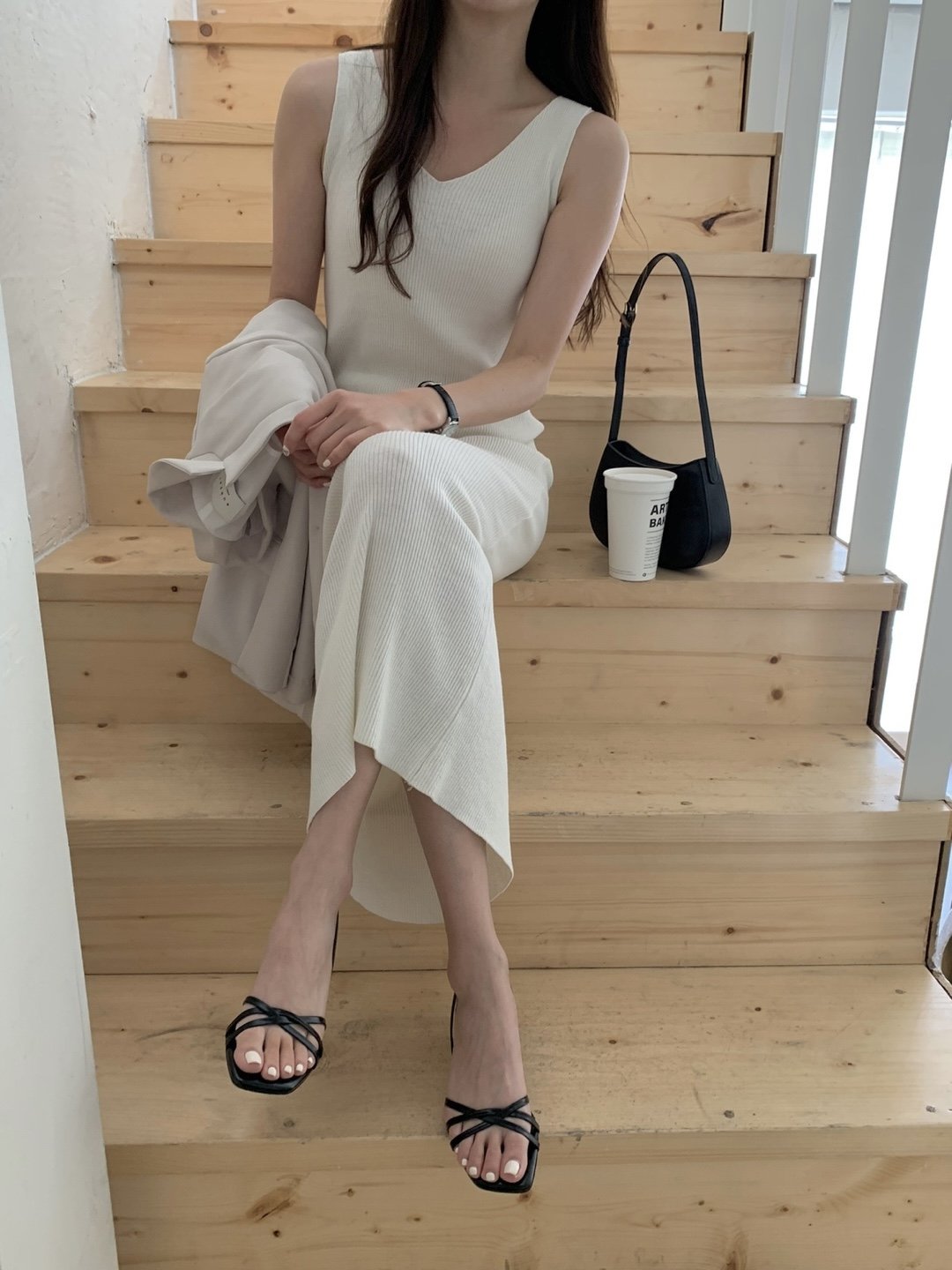 twisted strap mule-3col