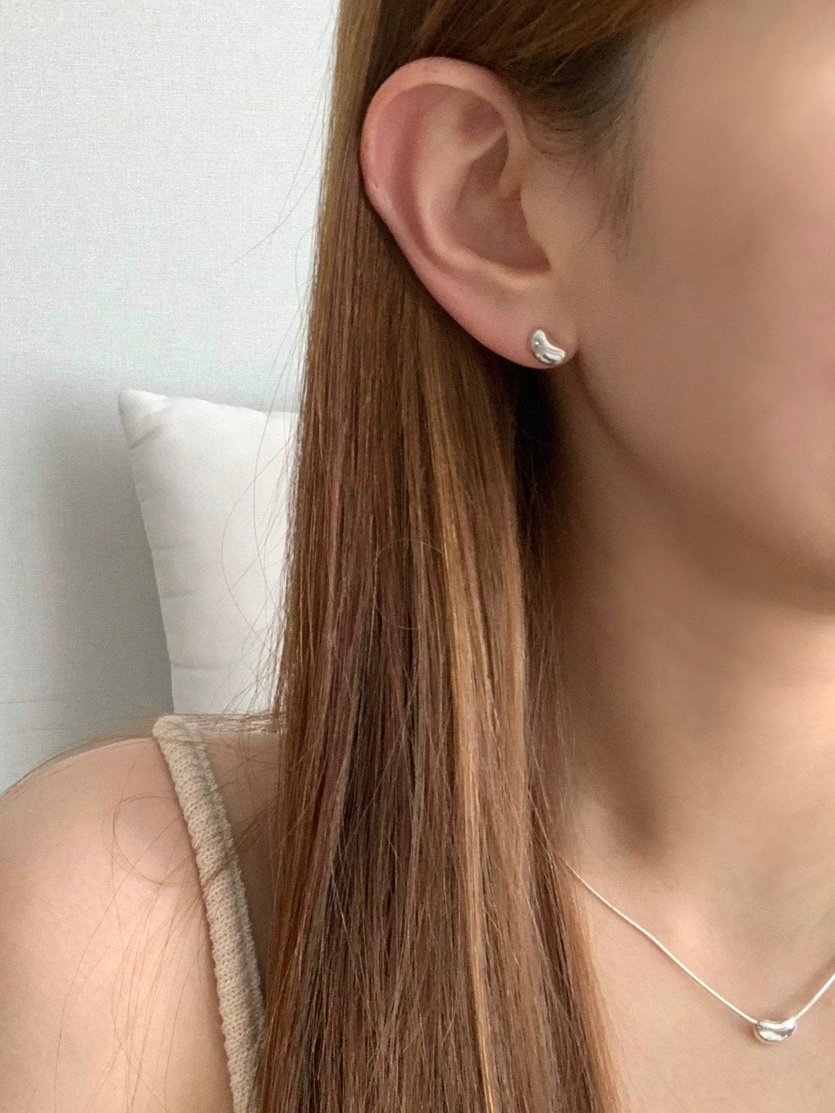 Silver Earring&Necklace