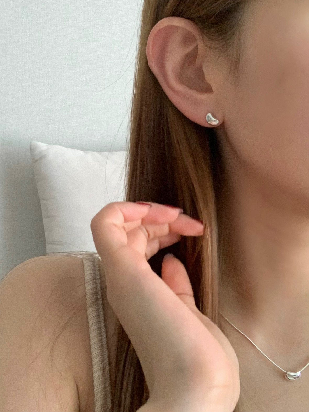 Silver Earring&Necklace