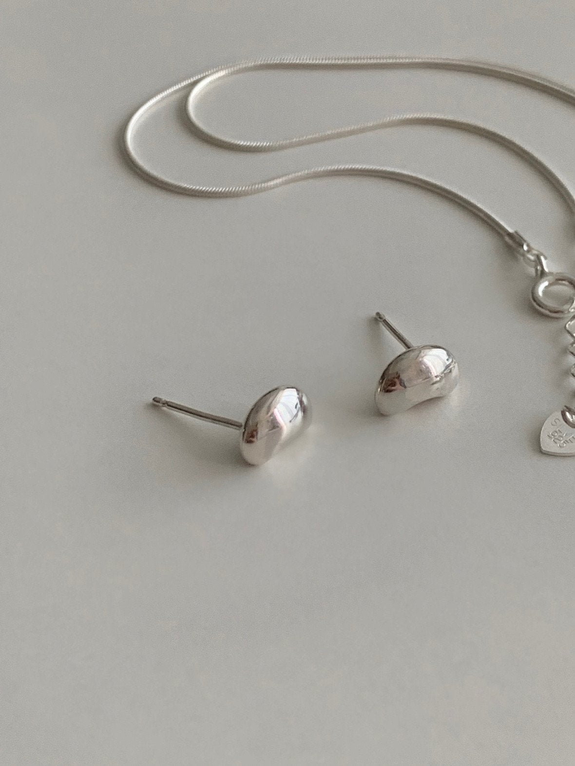 Silver Earring&Necklace