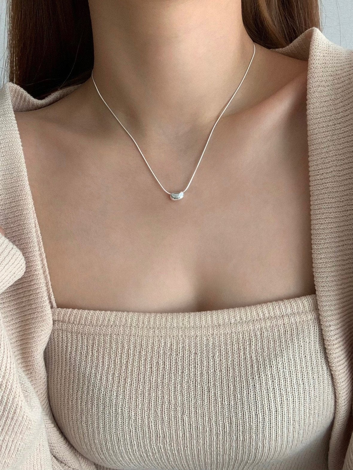 Silver Earring&Necklace