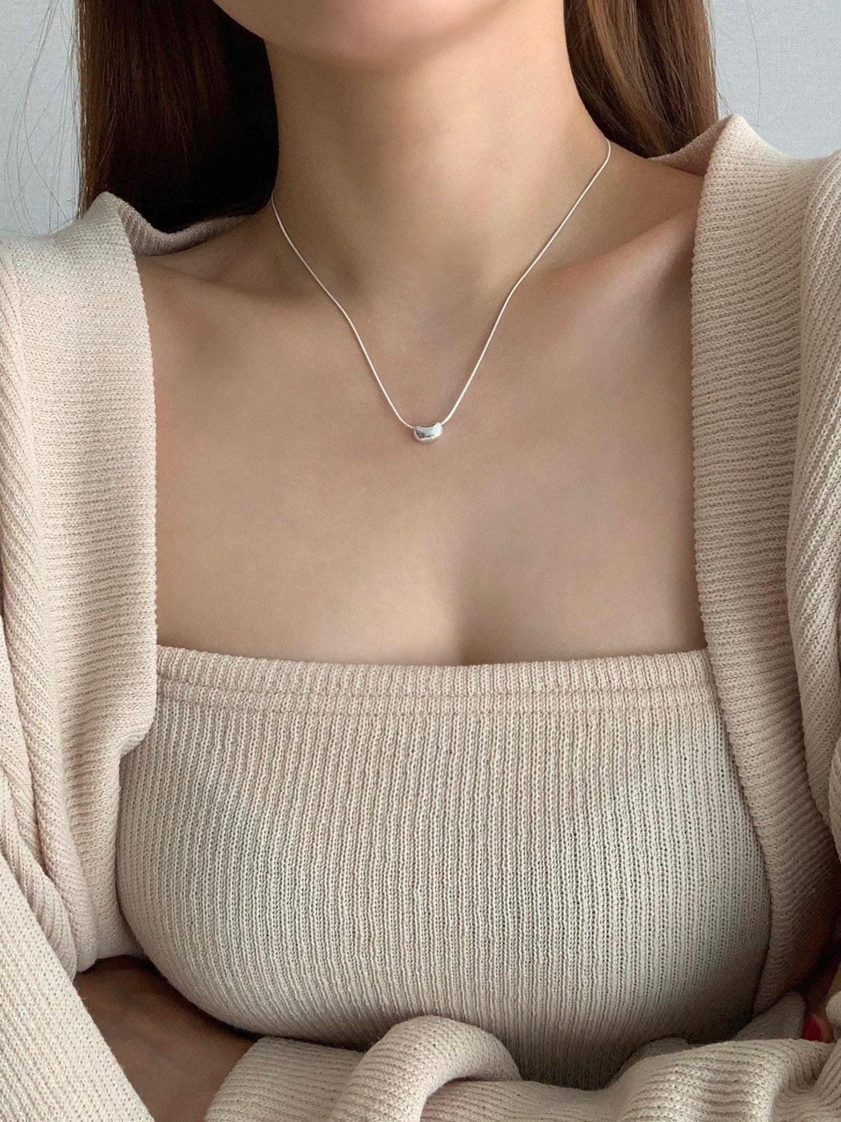 Silver Earring&Necklace