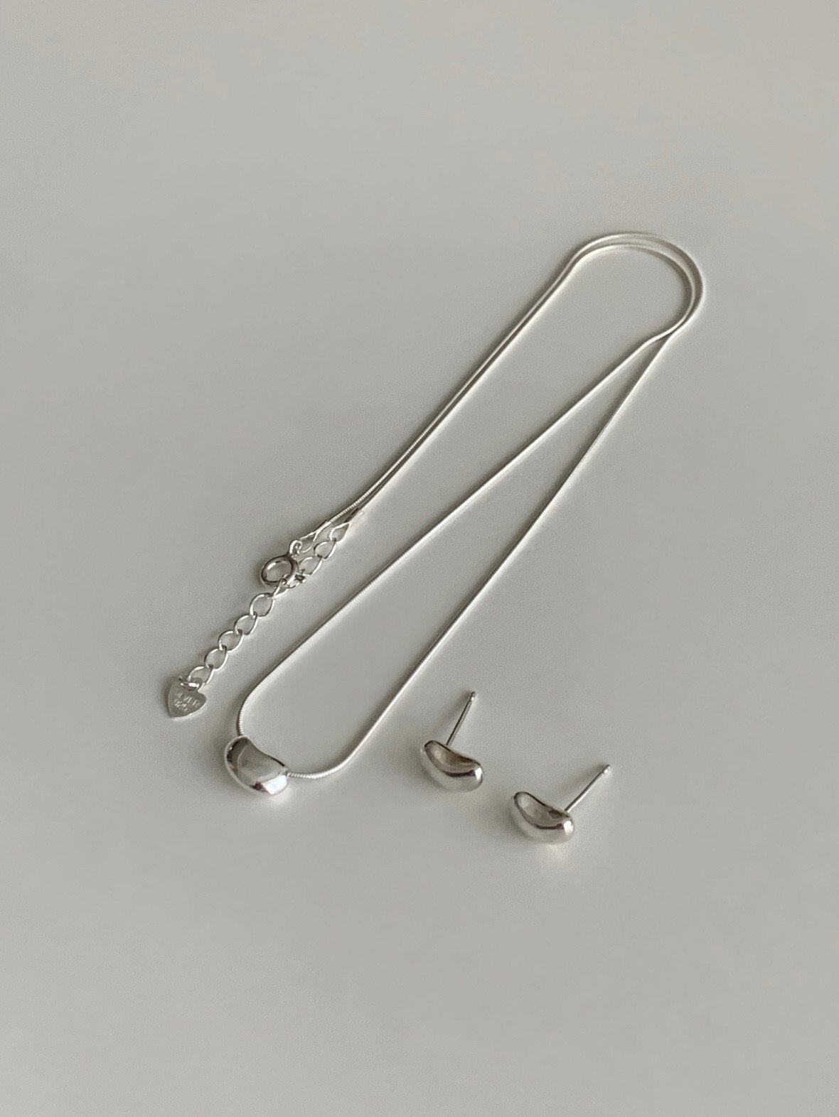 Silver Earring&Necklace