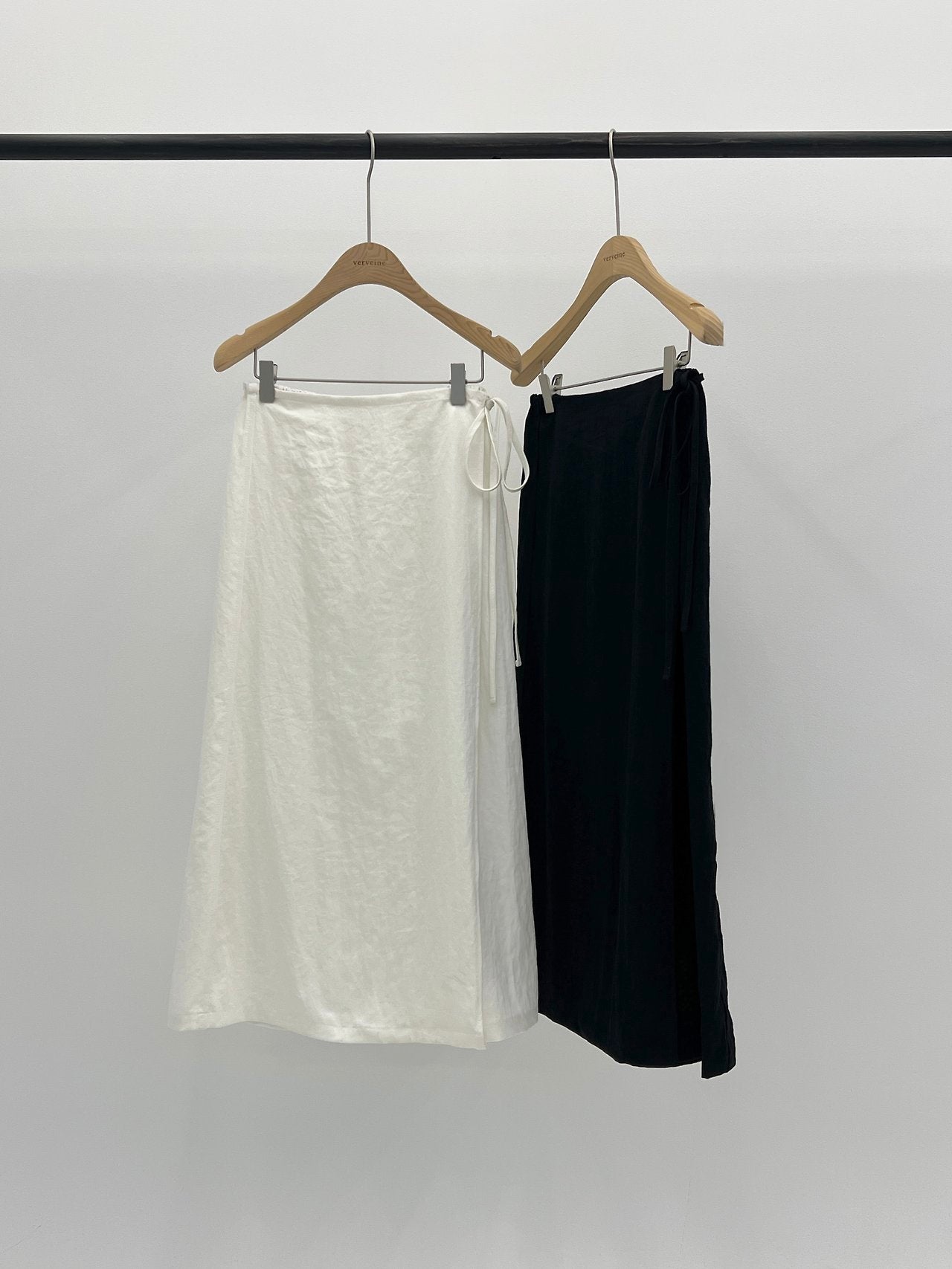 Odette Wrap Banding Skirt-2col