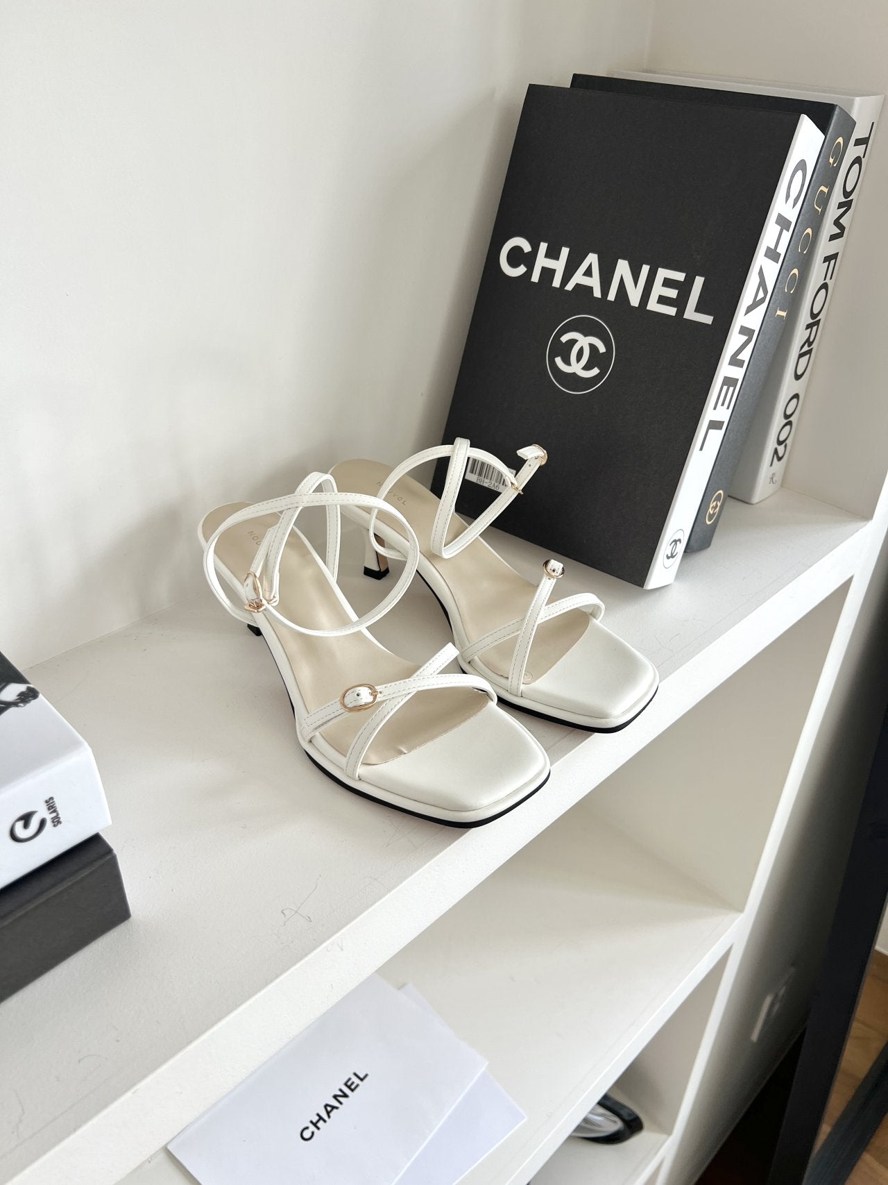Mini Belt Ankle Strap 6 cm Sandals-2col