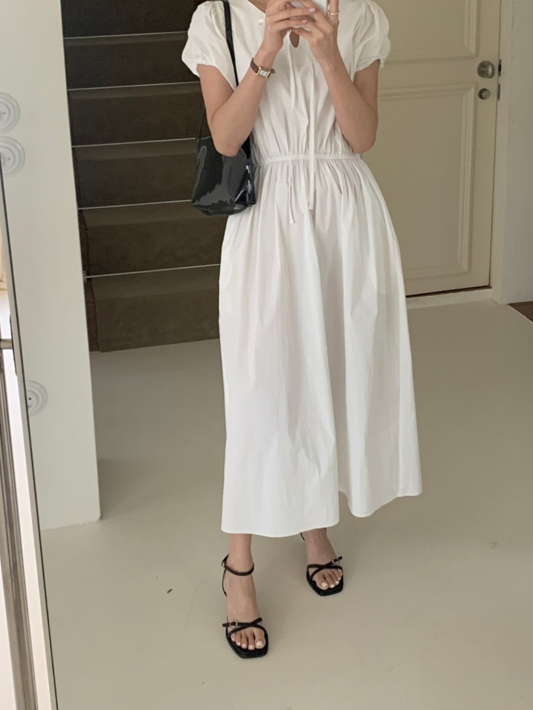 Mini Belt Ankle Strap 6 cm Sandals-2col