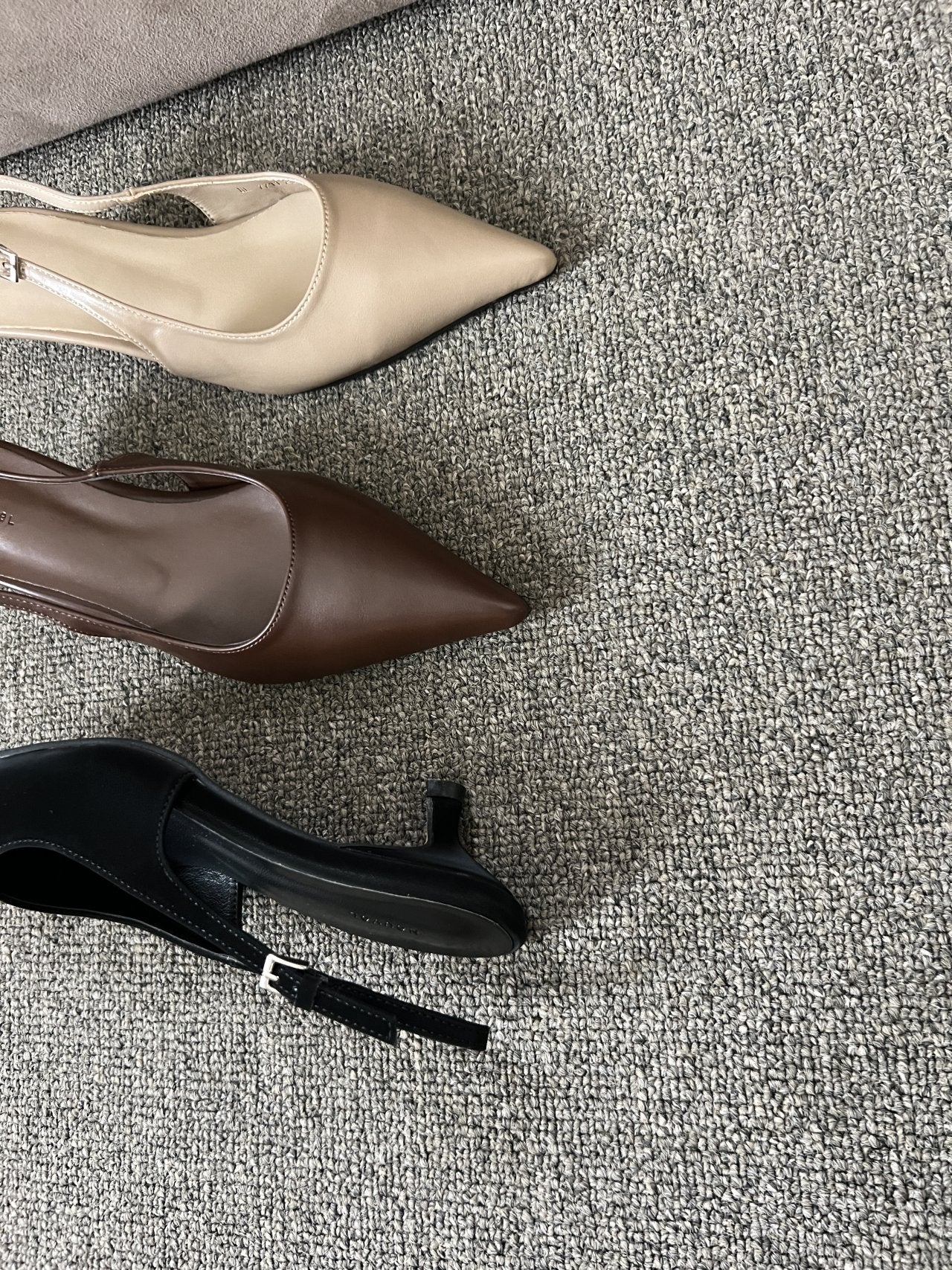 4 cm sling back high heels