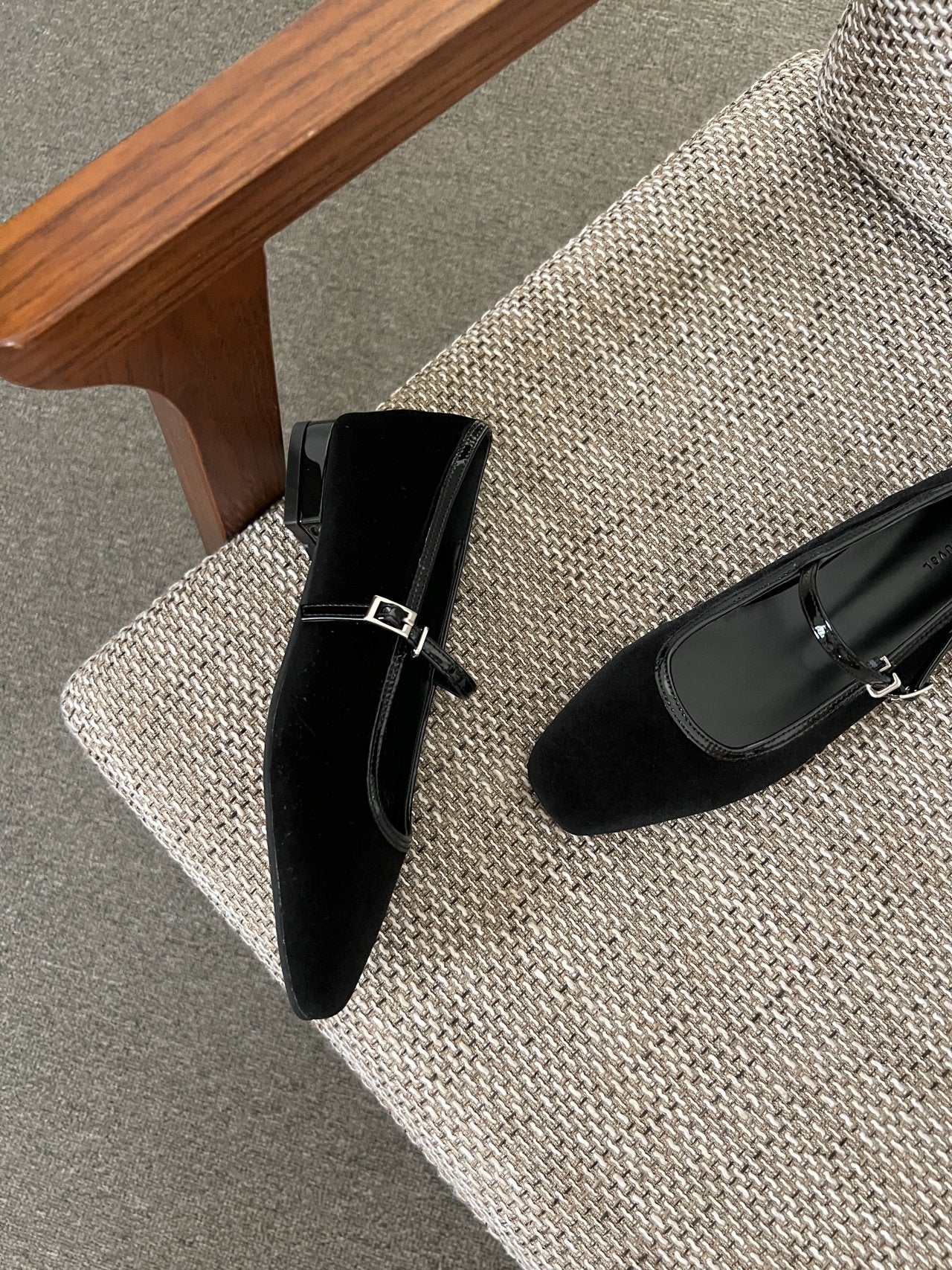 velvet 2cm Merijane flat