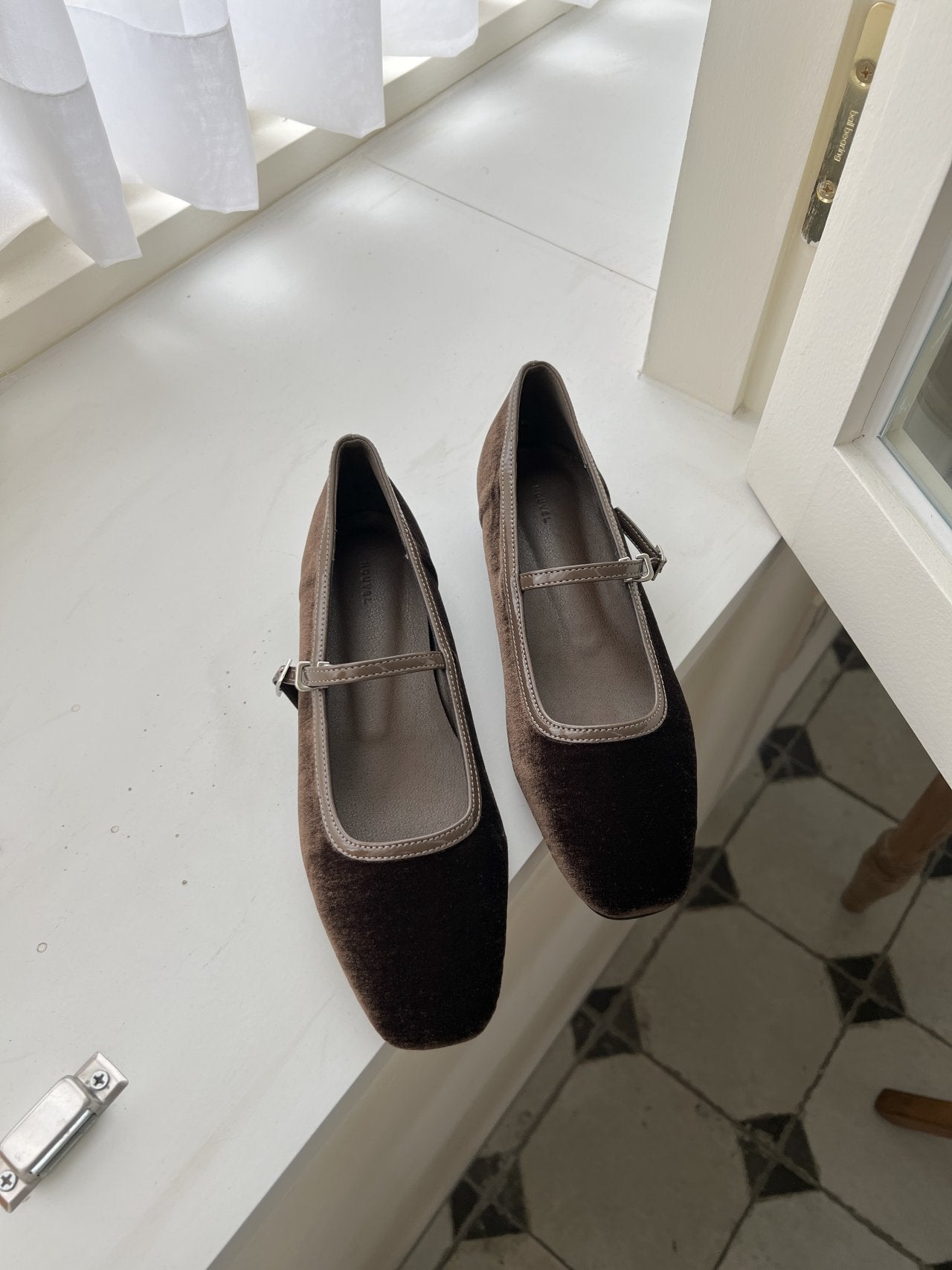 velvet 2cm Merijane flat