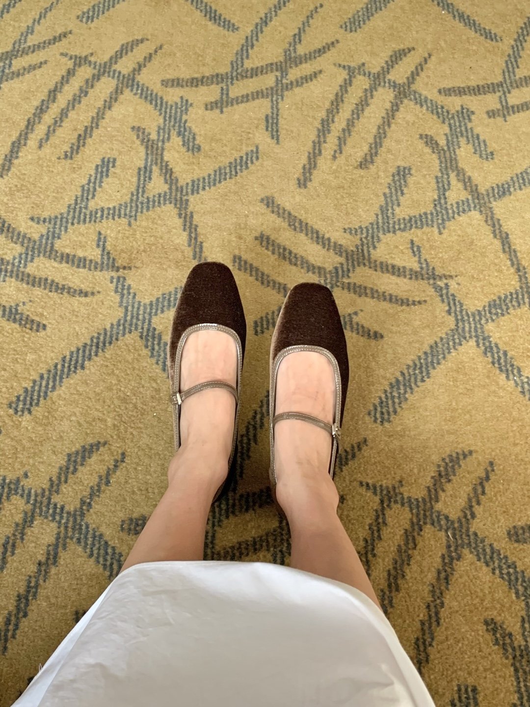 velvet 2cm Merijane flat