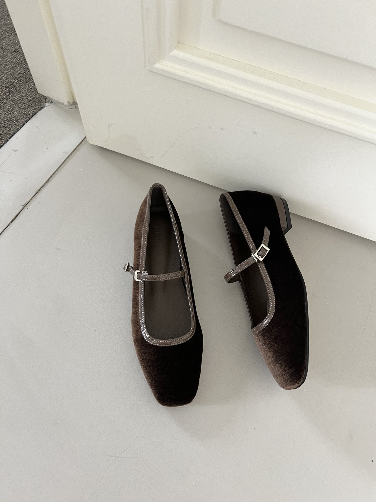 velvet 2cm Merijane flat