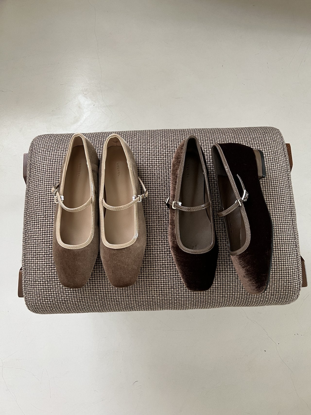 velvet 2cm Merijane flat