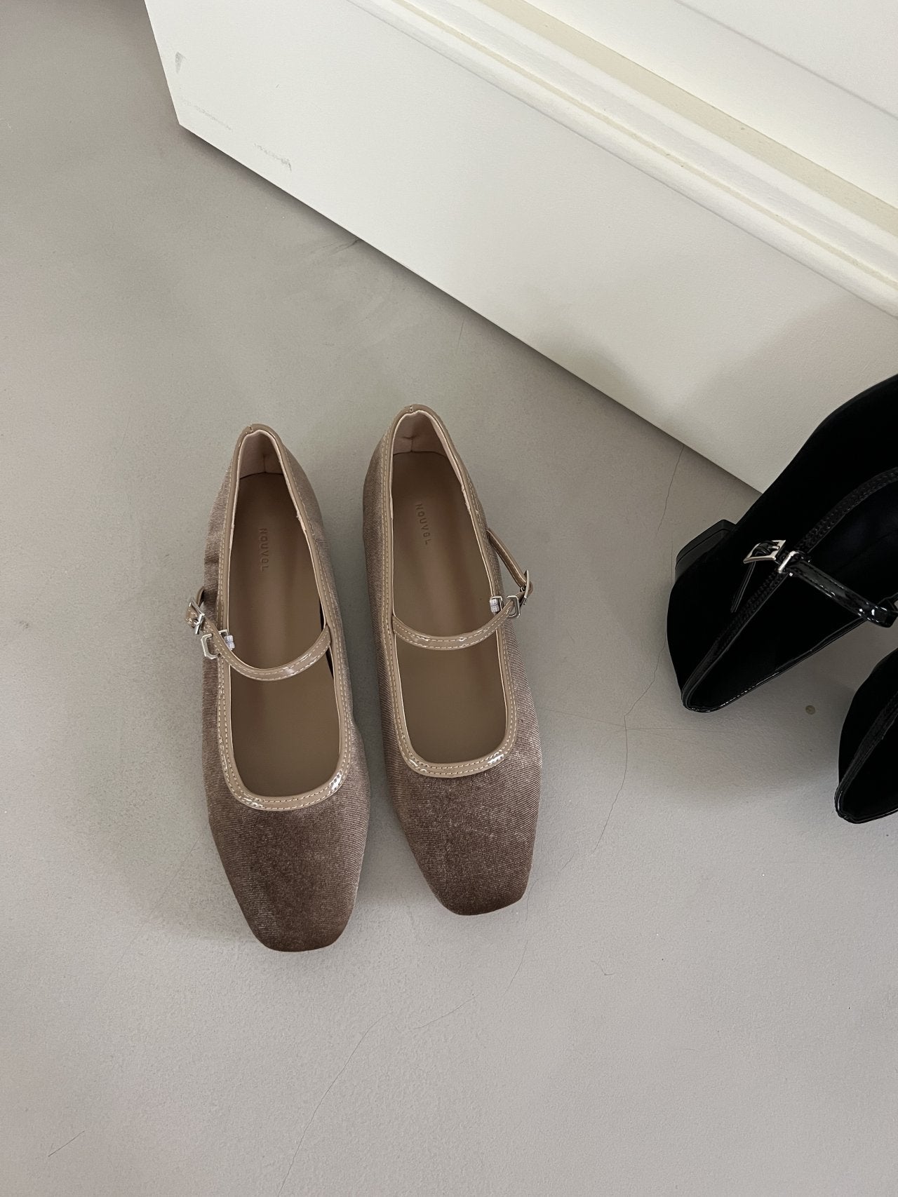 velvet 2cm Merijane flat