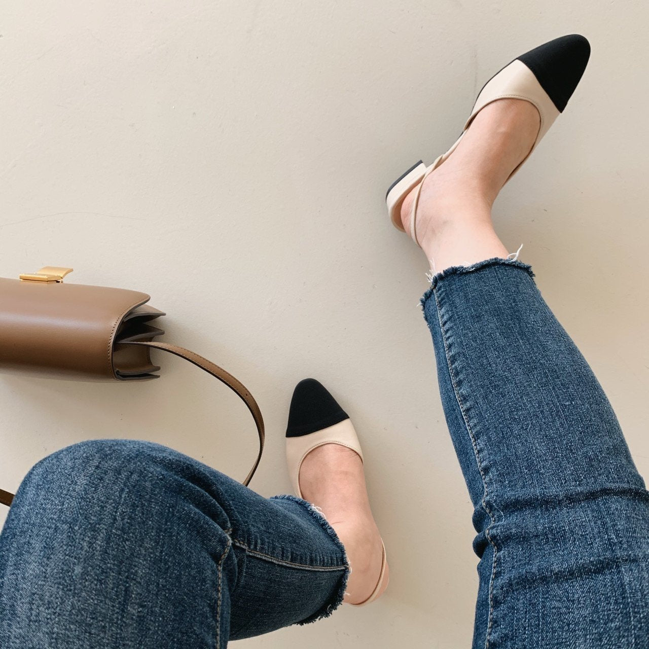 Original front color sling back