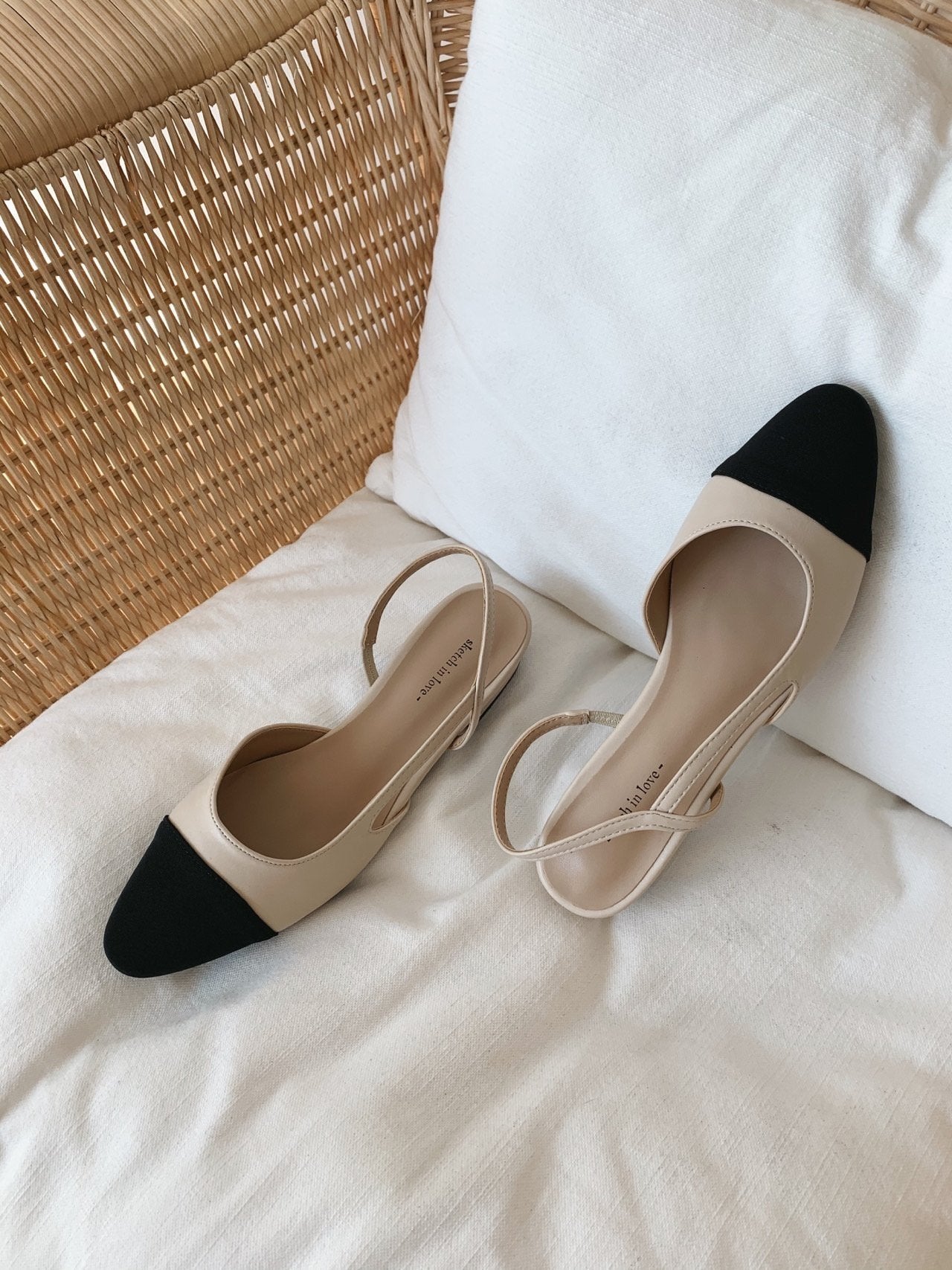 Original front color sling back