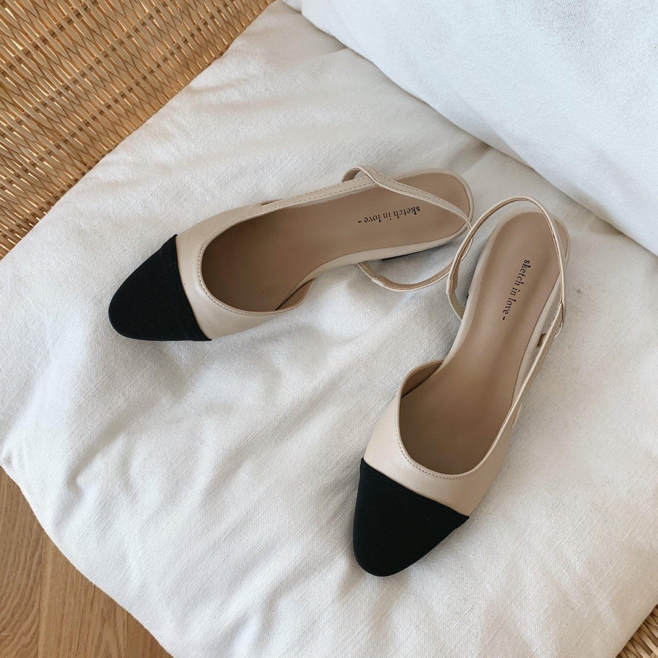 Original front color sling back