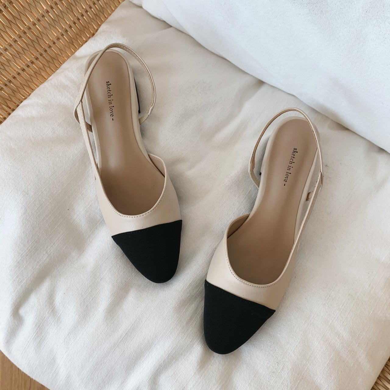 Original front color sling back