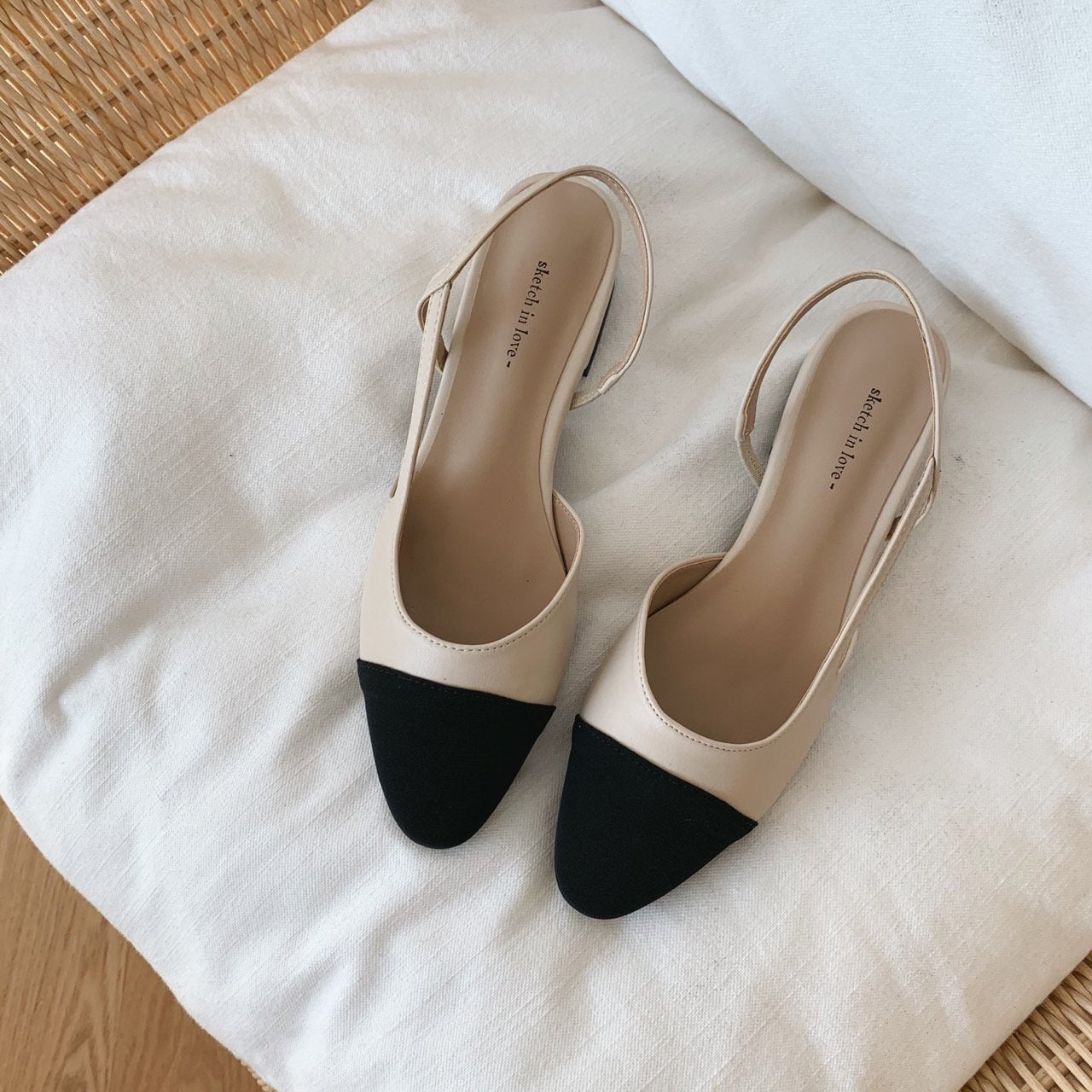 Original front color sling back