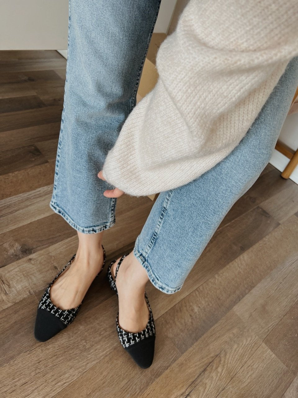 Original front color sling back