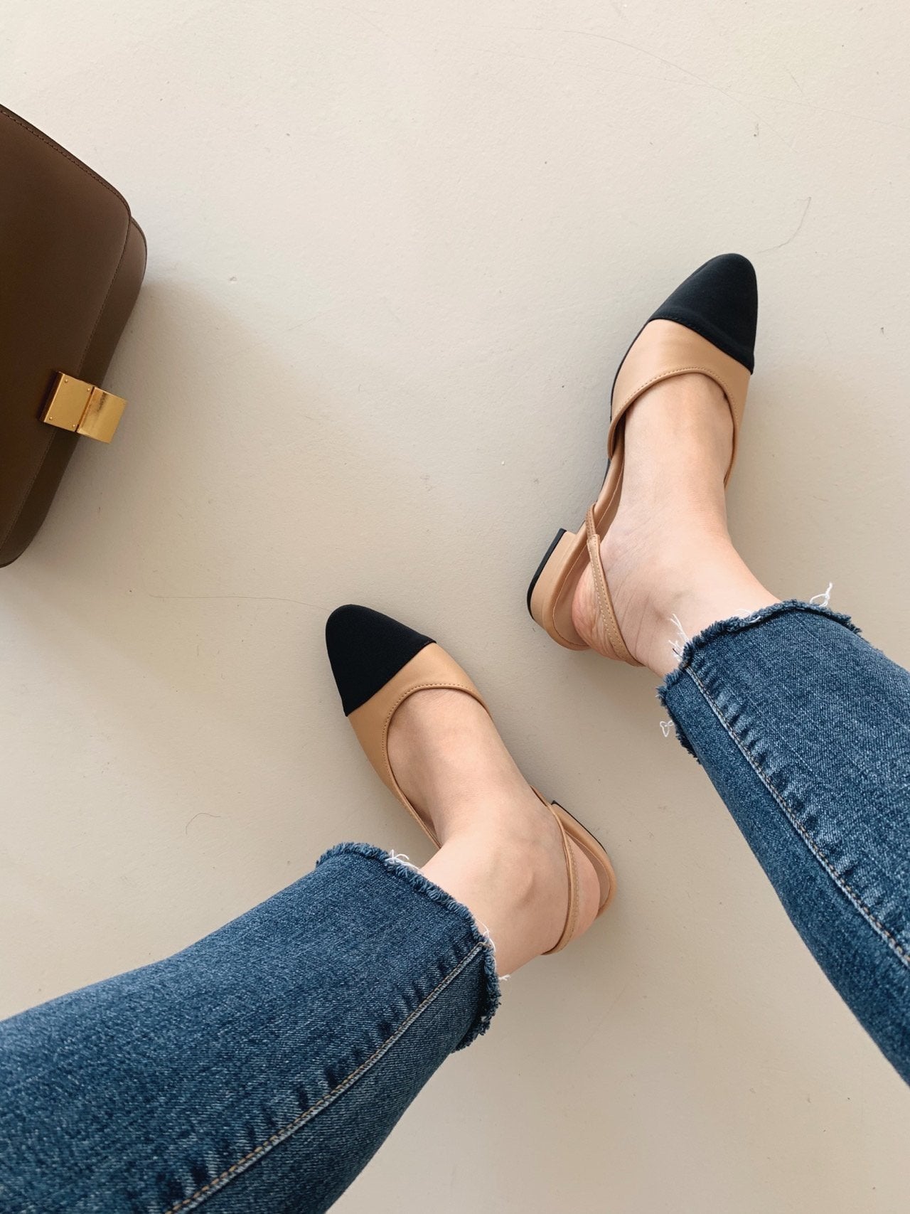 Original front color sling back