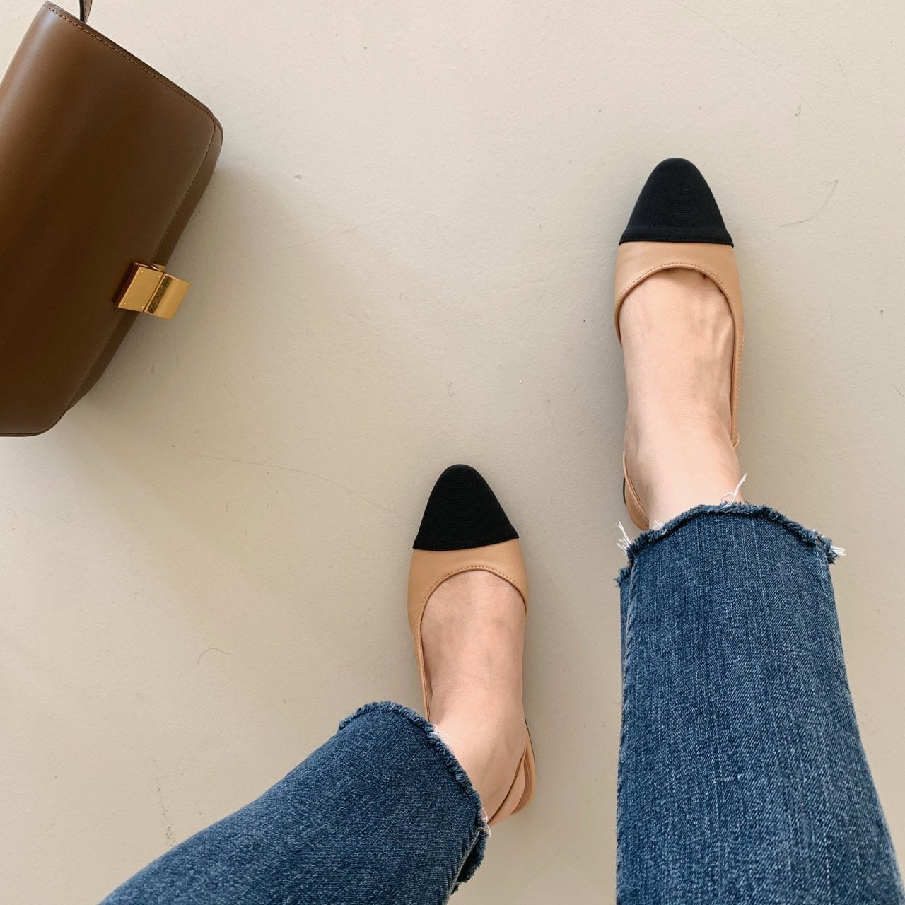 Original front color sling back